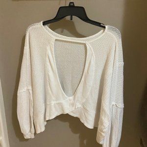 FREE PEOPLE OPEN BACK TOP